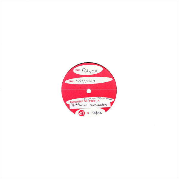 Pochette de Je T'Aime Mélancolie (Remixed By Felix Da Housecat), édition 2003 France