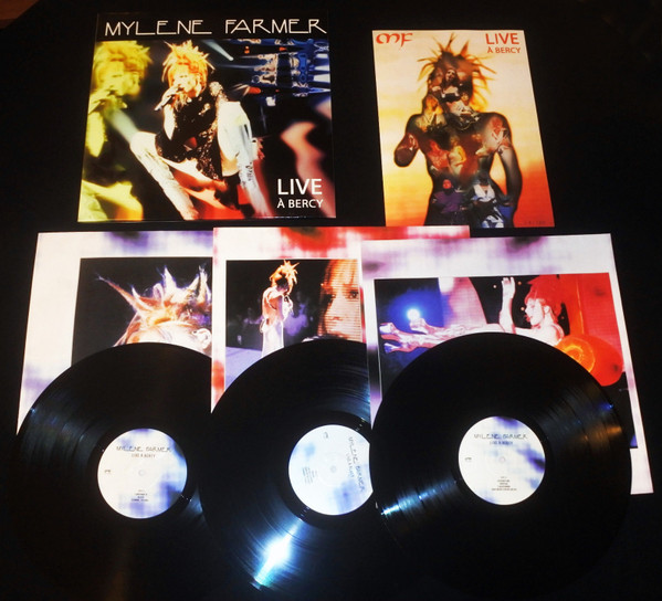 Pochette de Live À Bercy, édition 1997 France, label Polydor, catalogue —